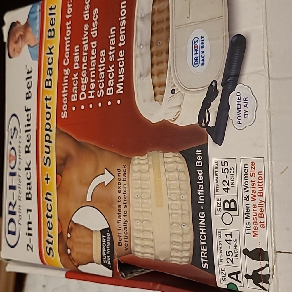 Dr Ho's back relief belt